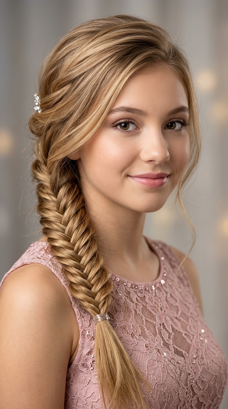 Fishtail Side Braid