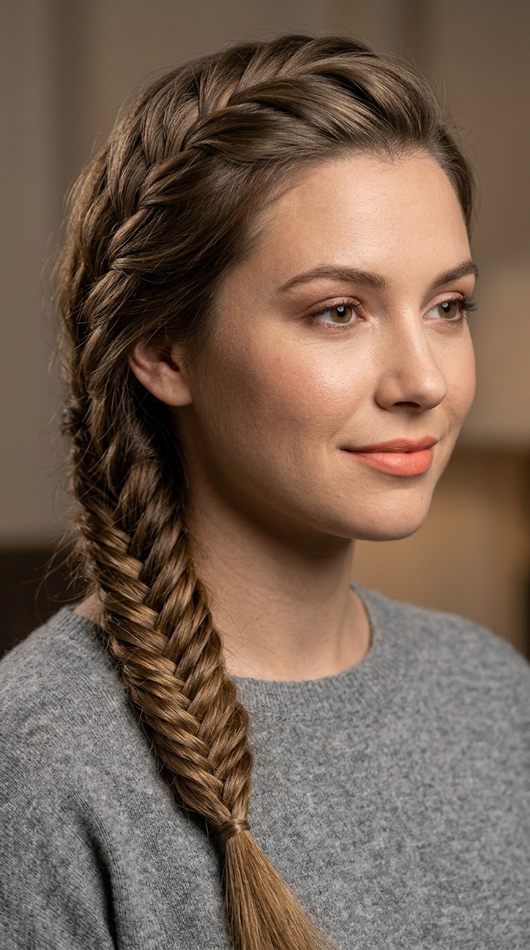 Fishtail Side Braid