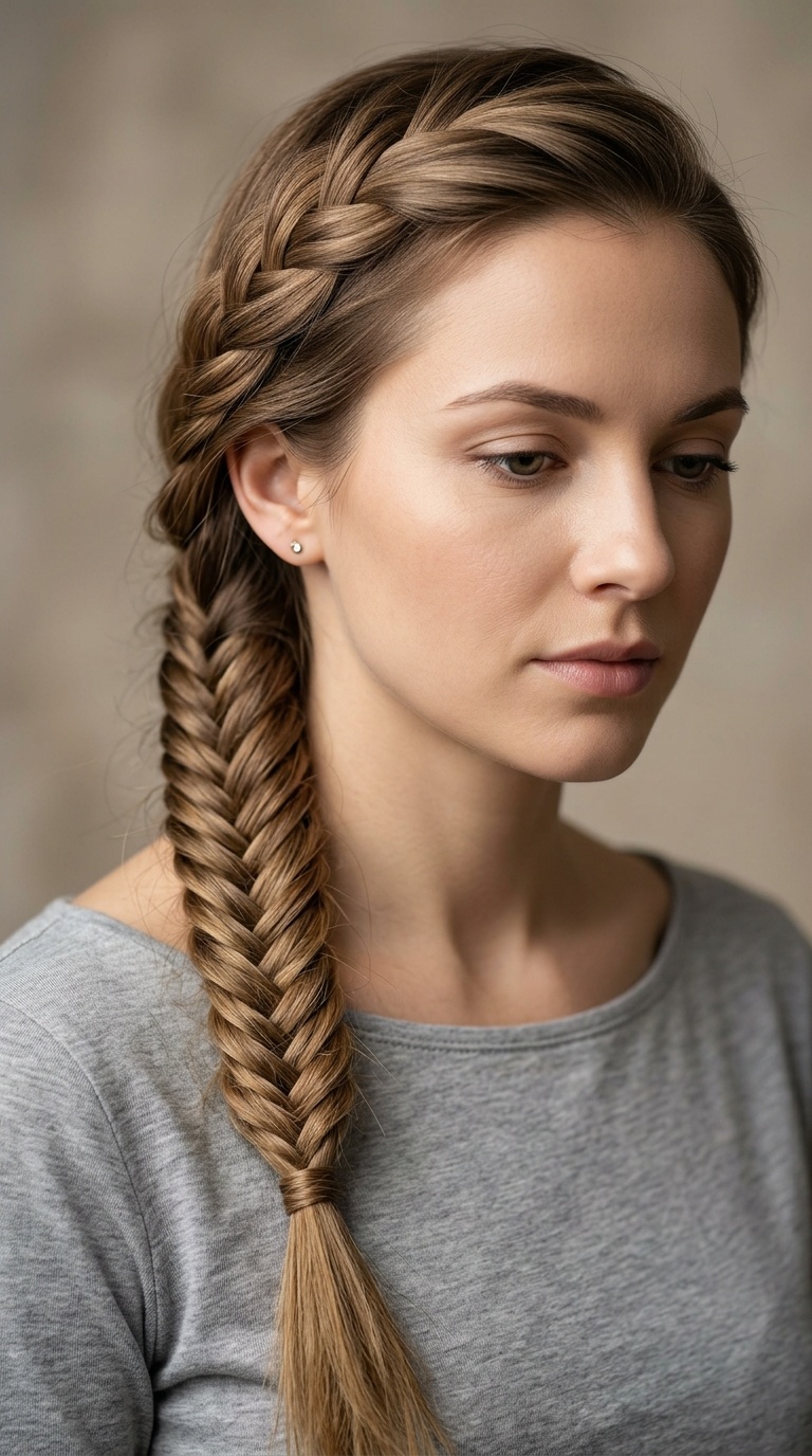 Fishtail Side Braid