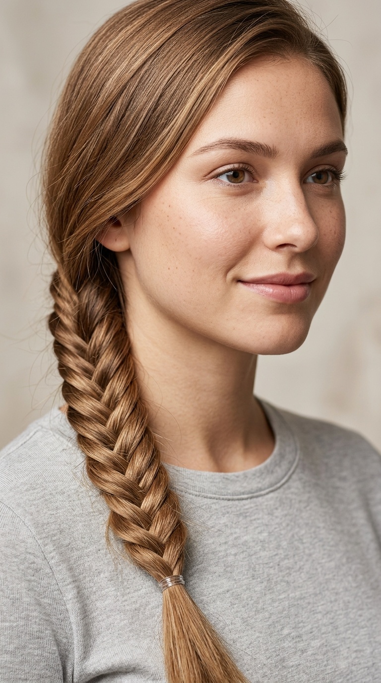 Fishtail Side Braid (Beginner Level)