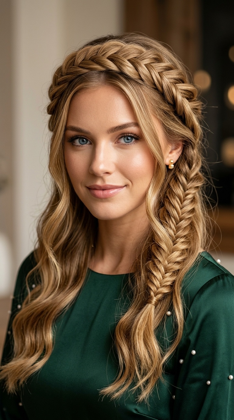 Fishtail Twisted Hybrid Crown
