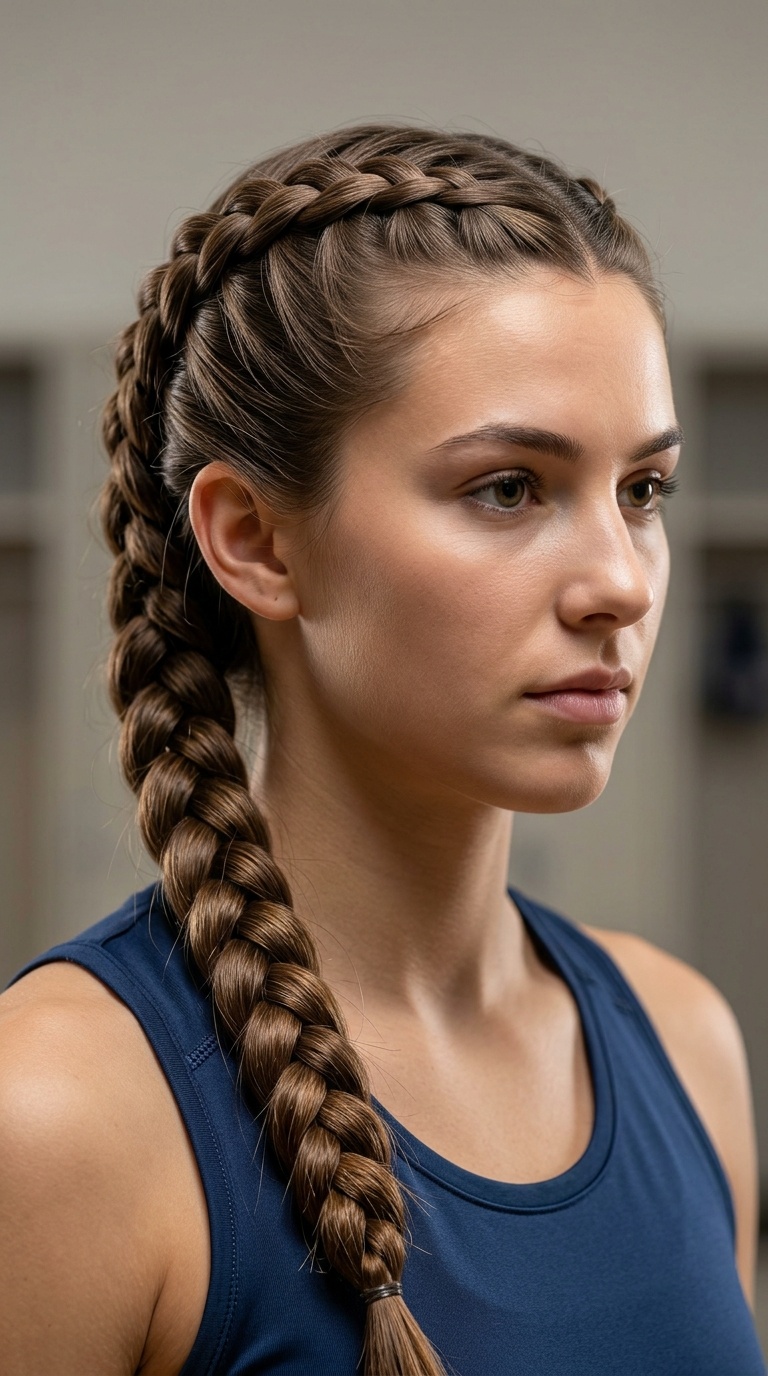 Five-Strand Dutch Braid