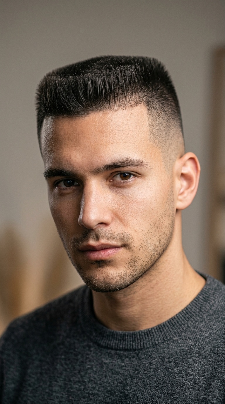 Flat Top Buzz Cut