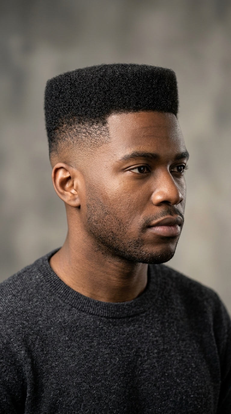 Flat Top with Mid Fade
