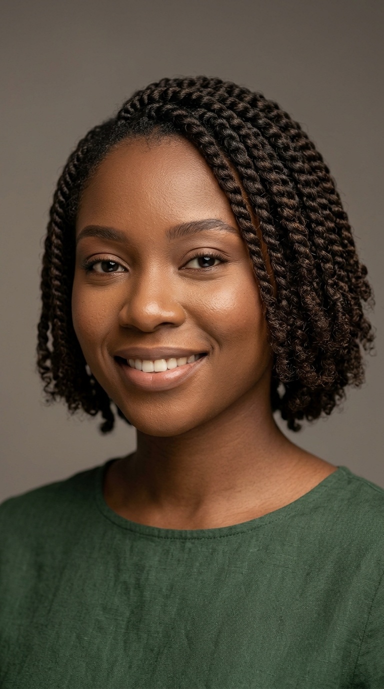 Flat Twist Bob