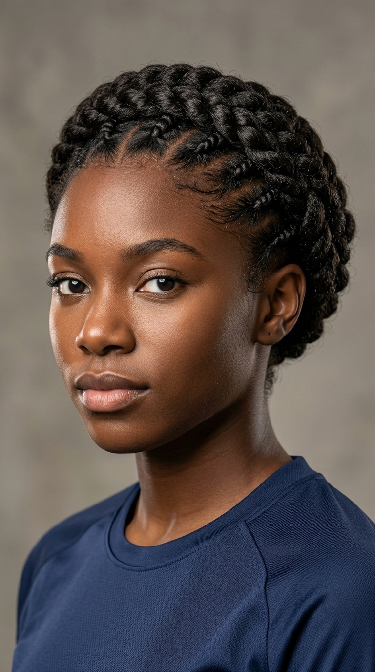 Flat-Twist Crown