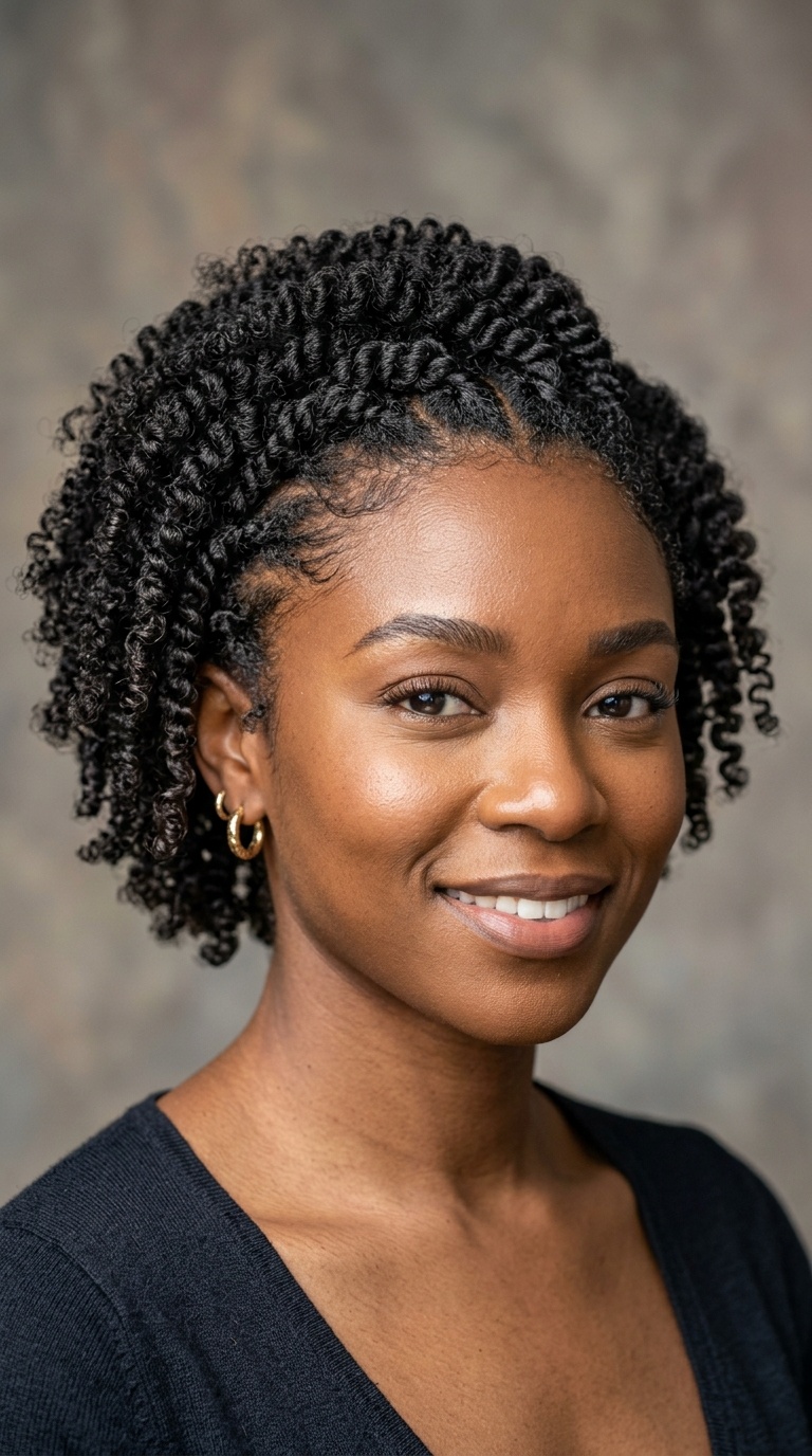 Flat Twist Out