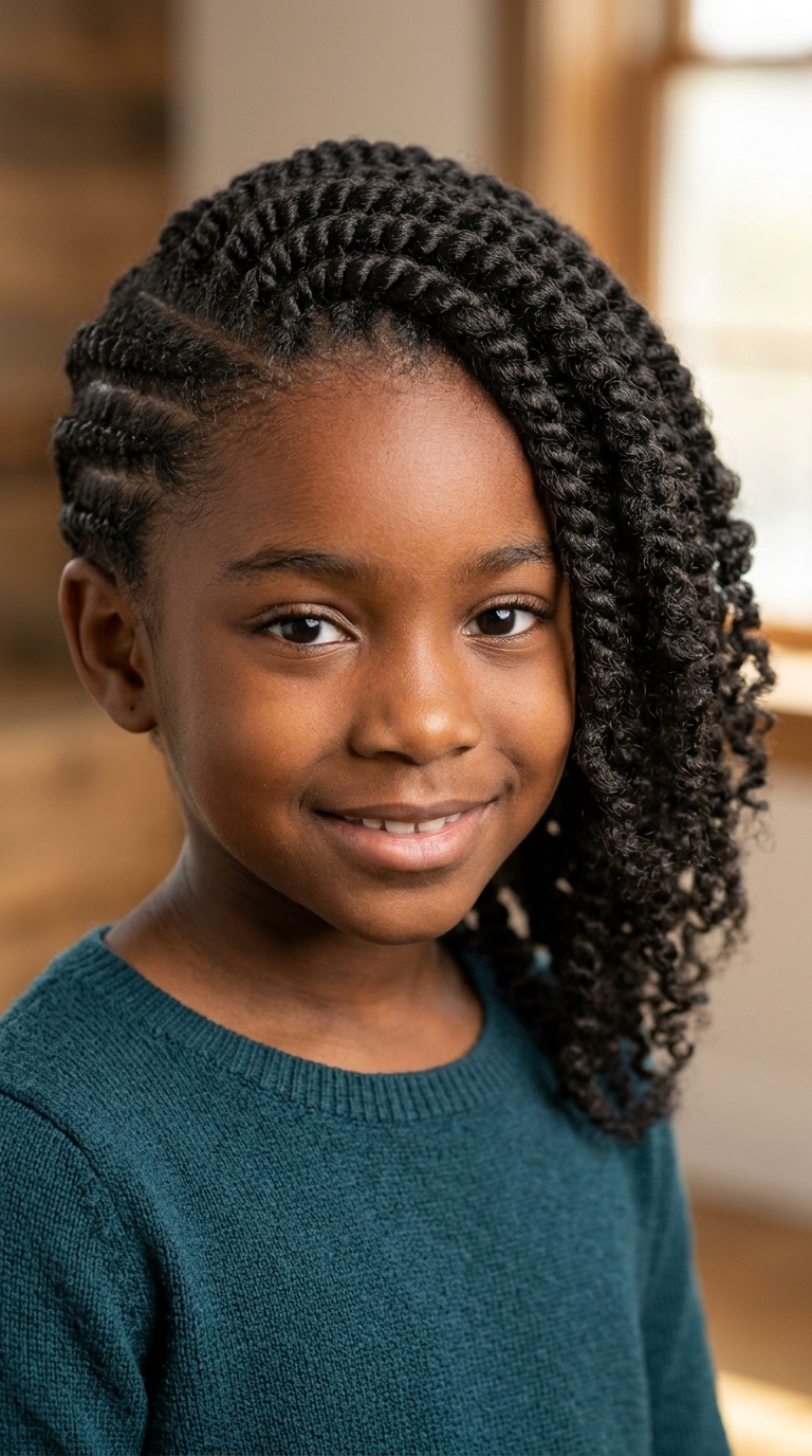 Flat Twists with a Side Sweep