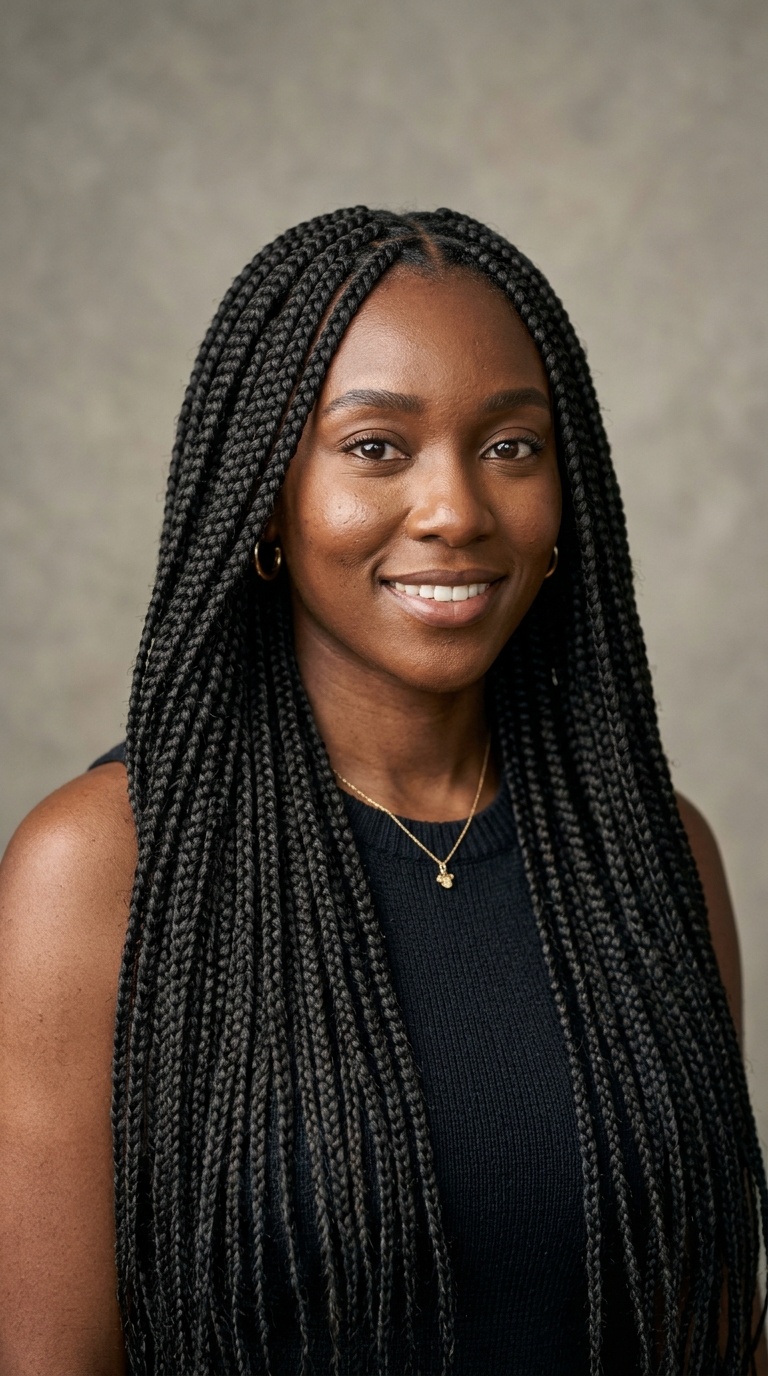 Floor-Length Statement Braids