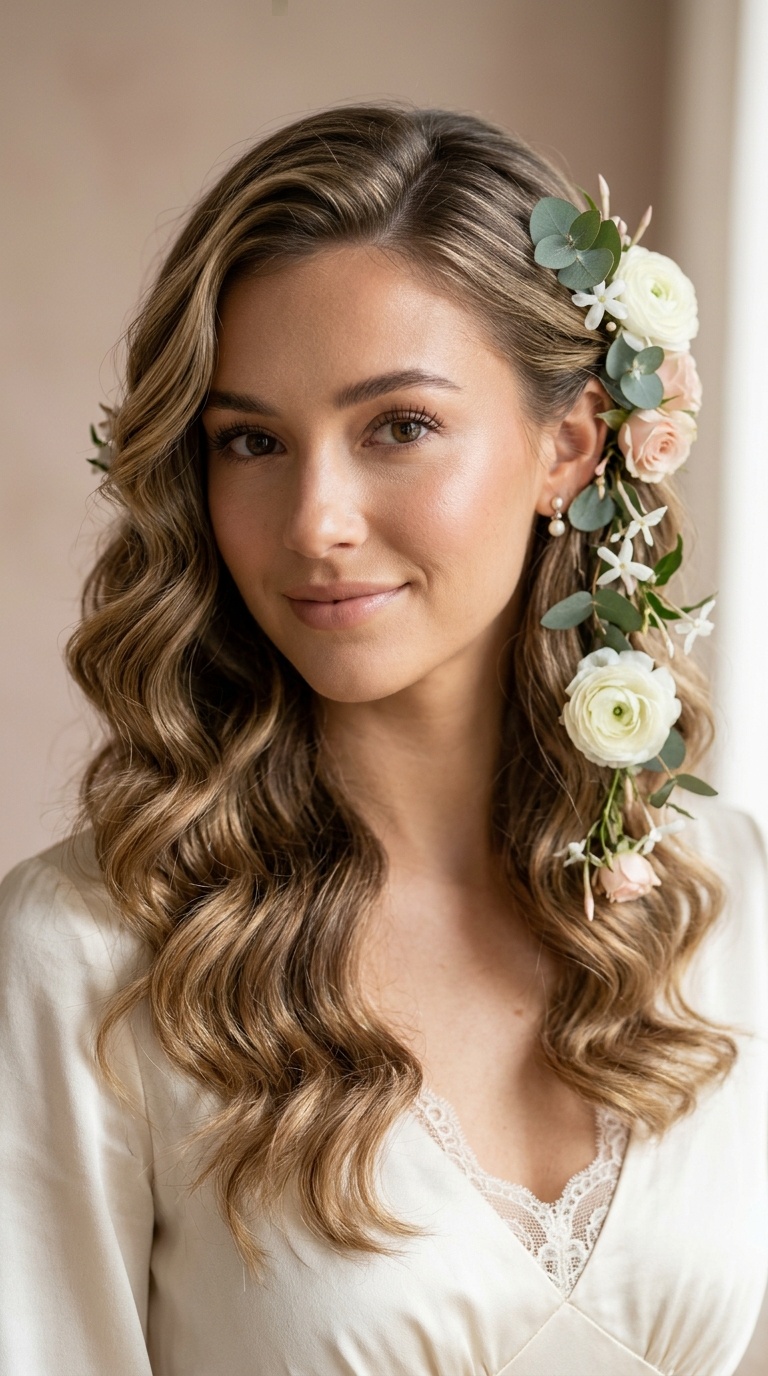 Floral Accented Waves