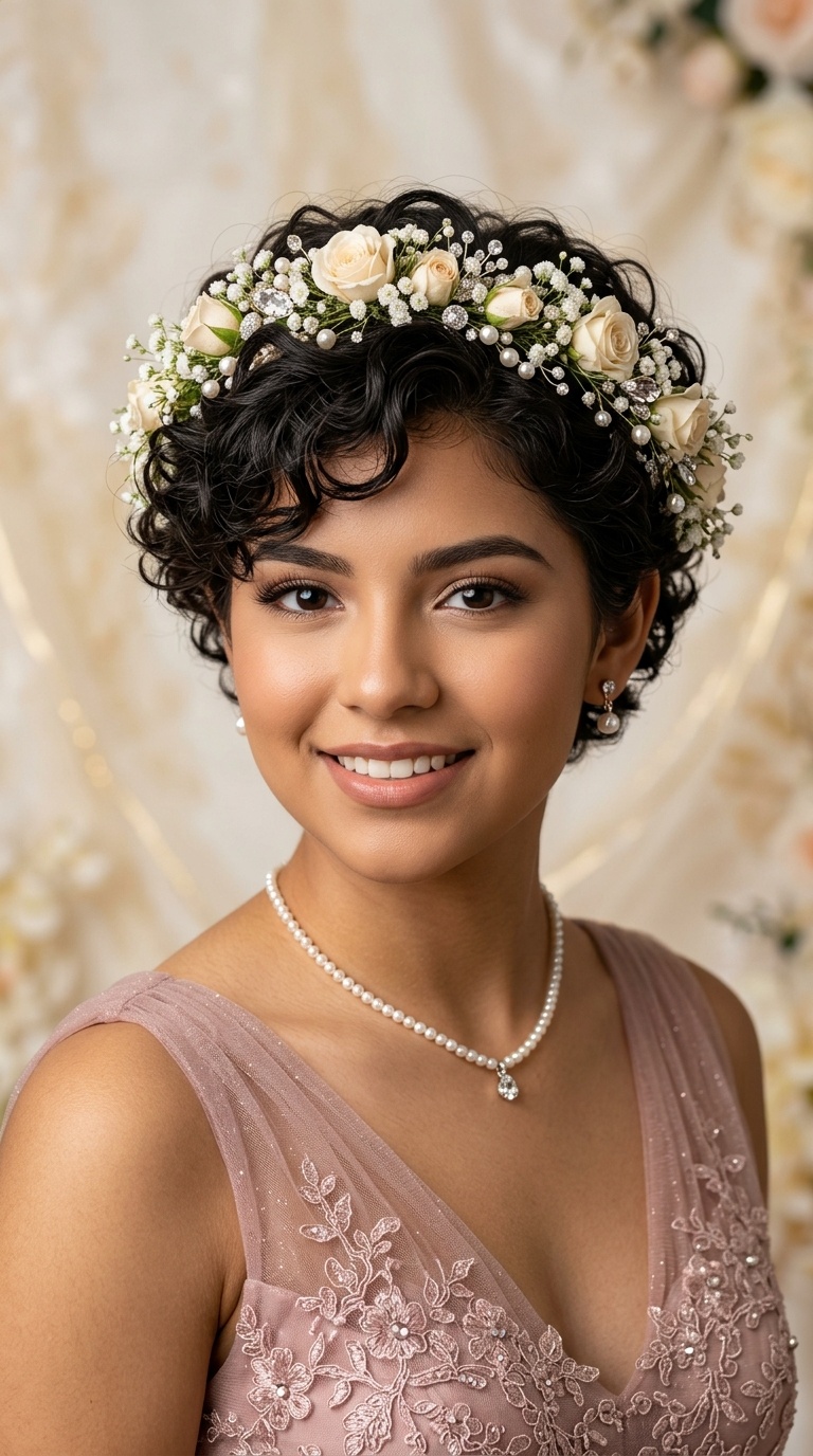 Floral Crown Pixie