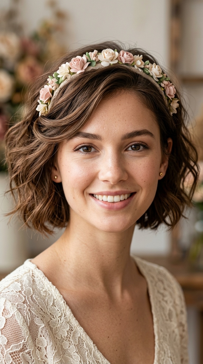 Floral Headband Tuck