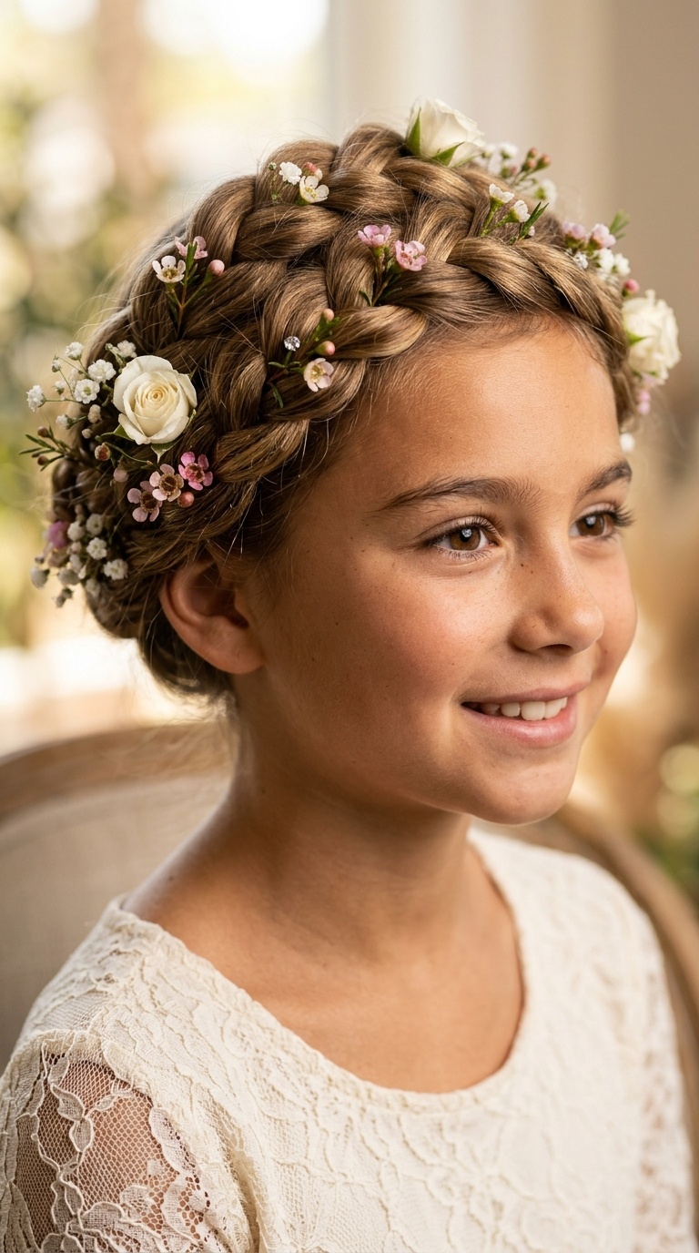 Floral-Intertwined Halo