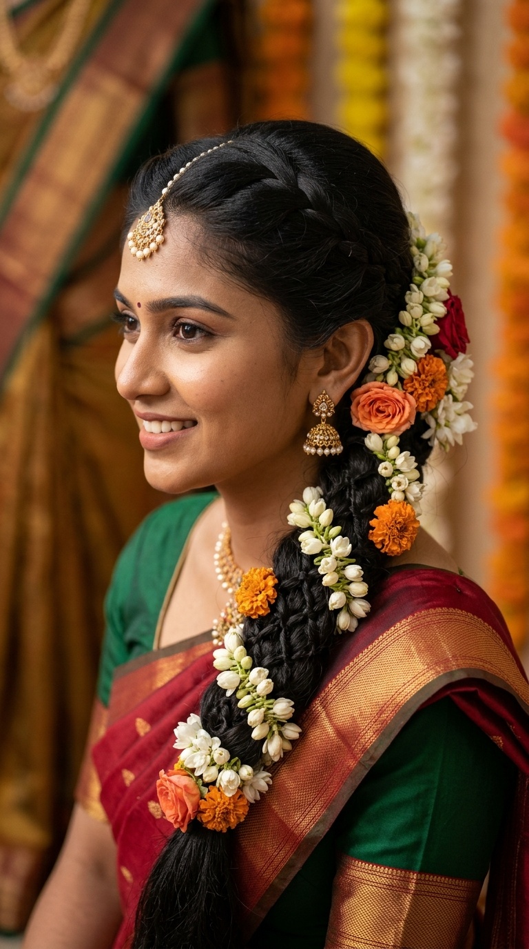 Floral Net Braid (Veni)