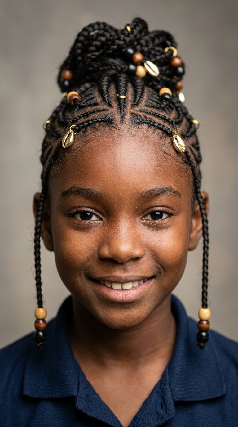 Forward-Facing Fulani Style