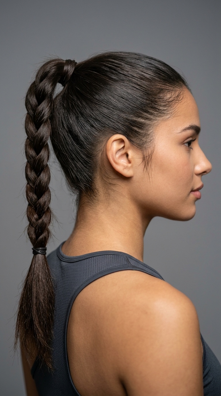 Four-Strand Braided Pony