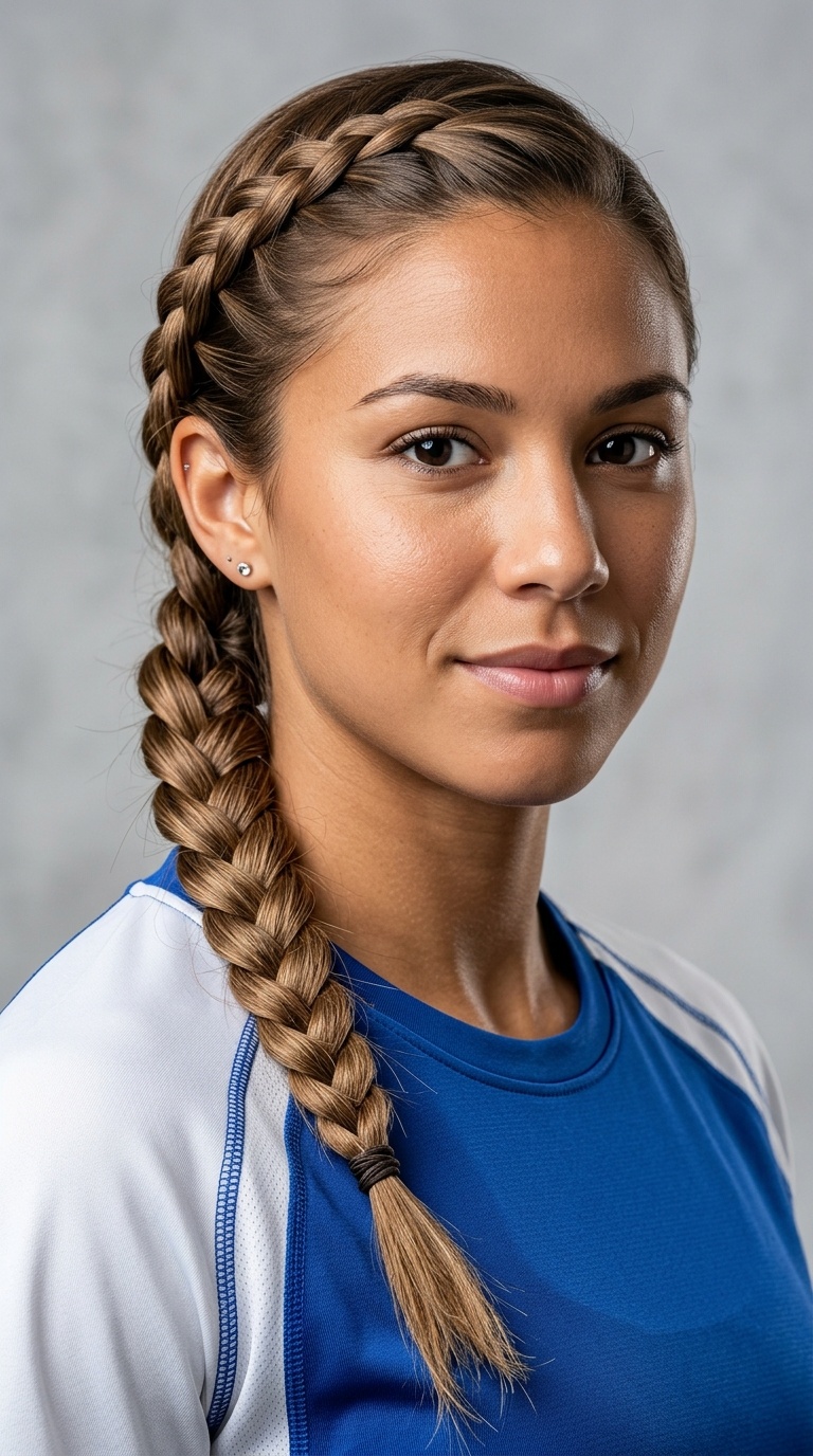 Four-Strand Side Braid