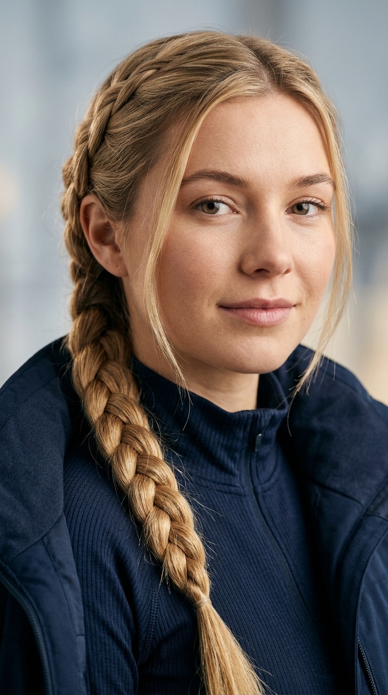 Four-Strand Side Braid