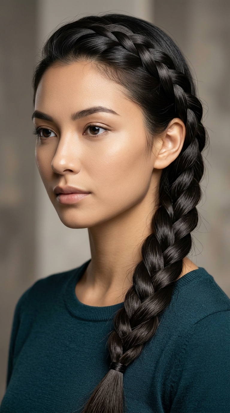 Four-Strand Statement Braid