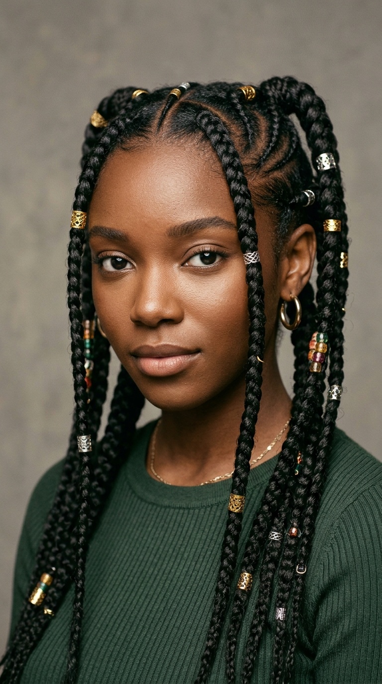 Four-Way Snoop Pigtails