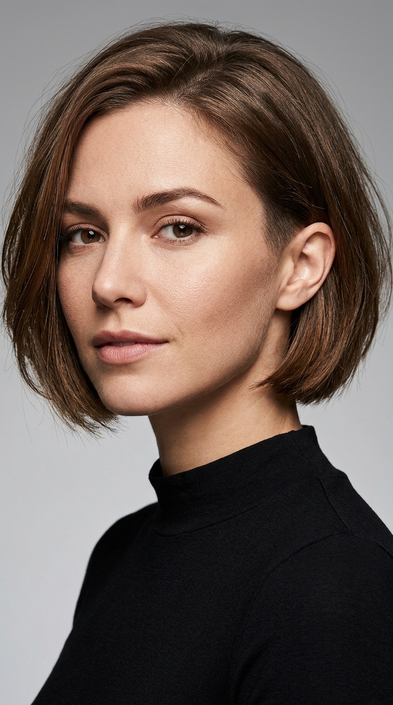 French Bob with Tapered Sides