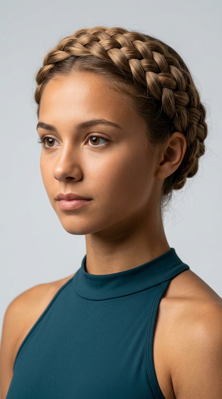 French Braid Crown