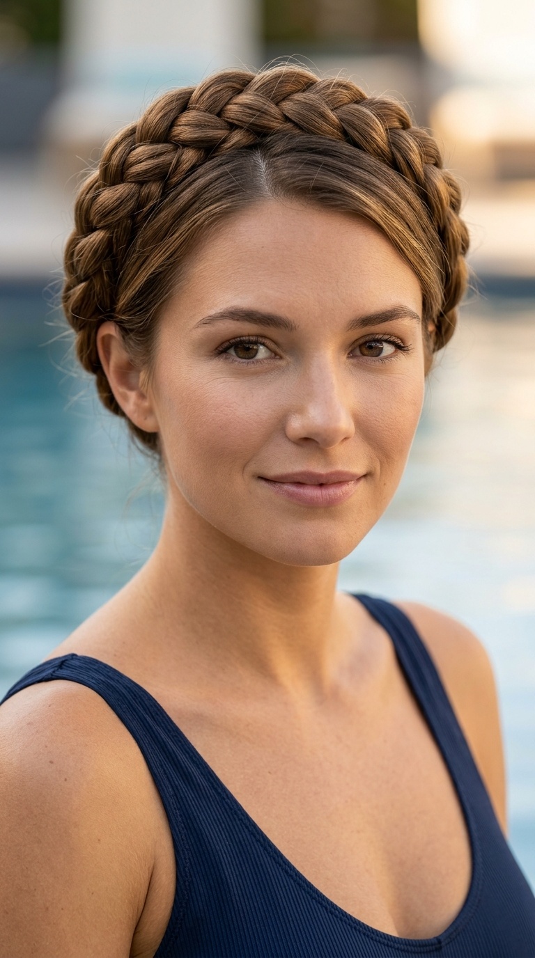 French Braid Crown