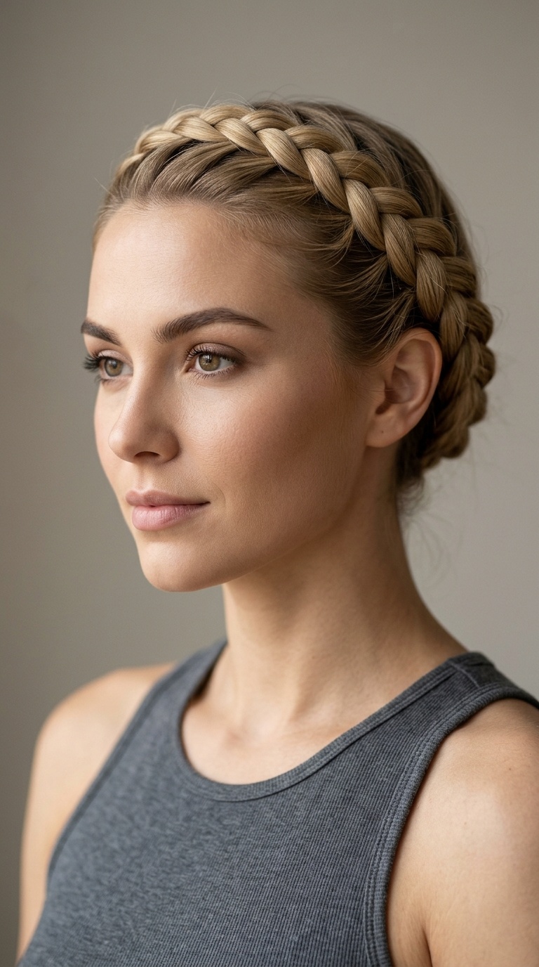 French Braid Crown
