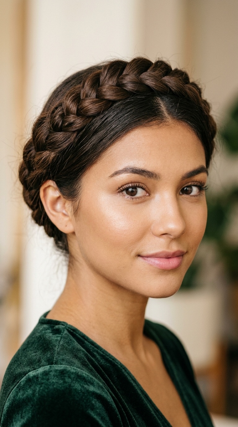 French Braid Crown