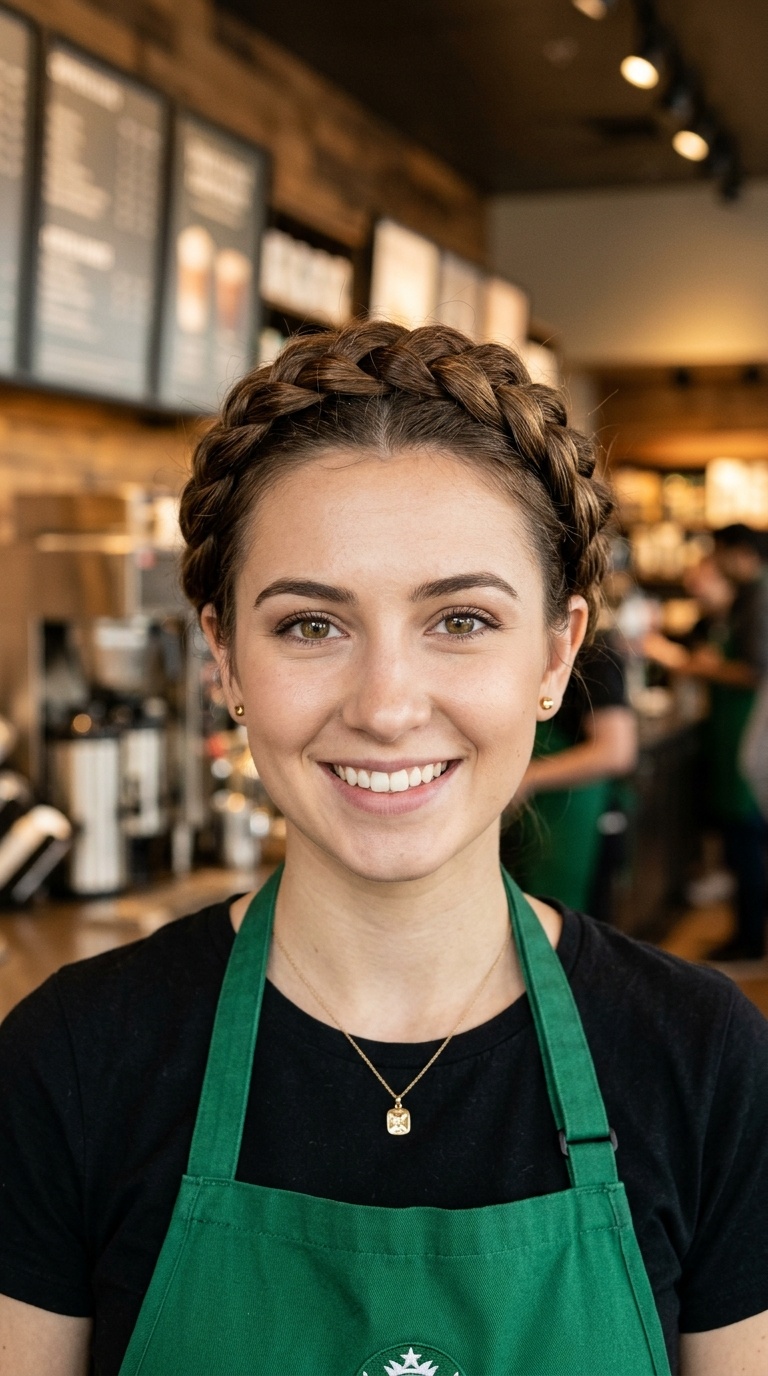 French Braid Crown