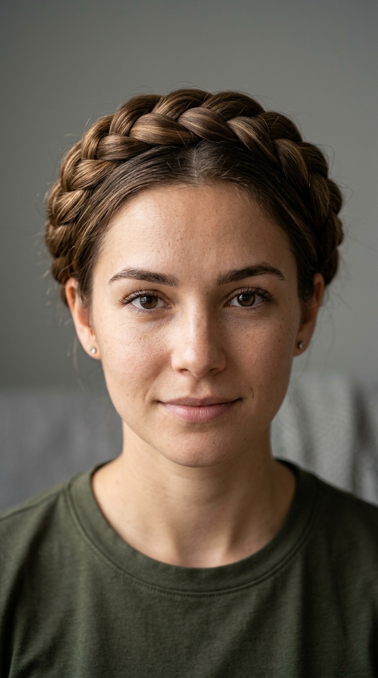 French Braid Crown