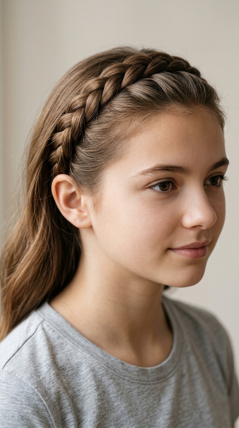 French Braid Headband