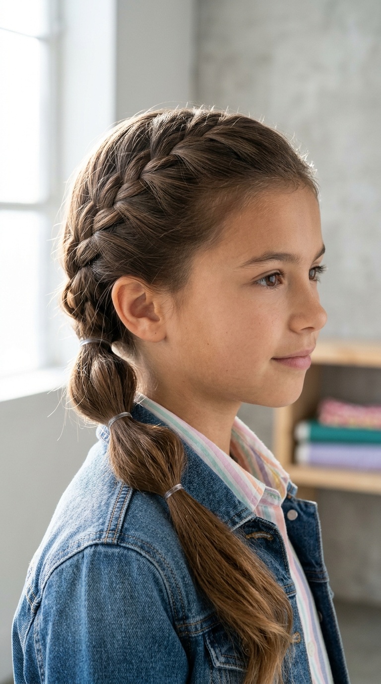 French Braid to Bubble Transition