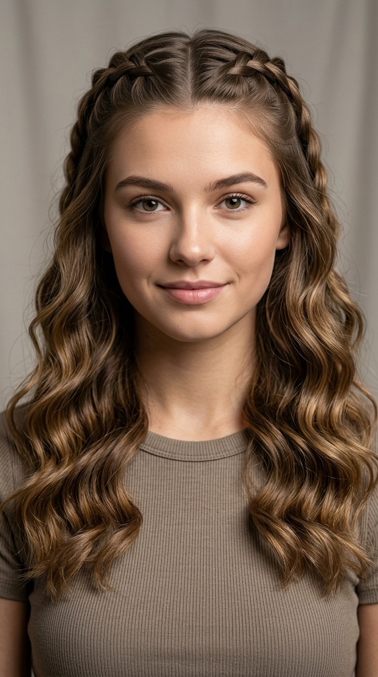 French Braid Waves