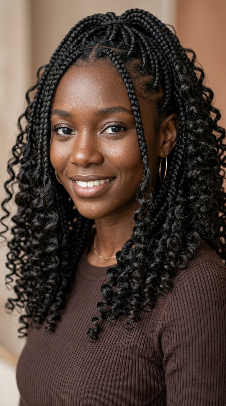 French Curl Braids