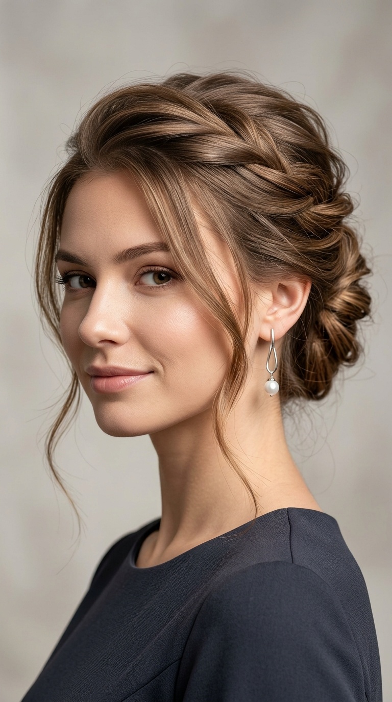 French Twist with a Modern Edge