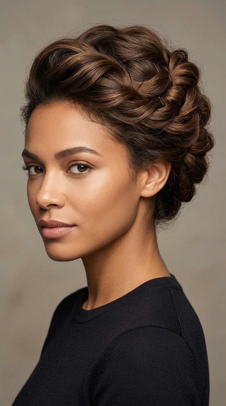 French Twist with Texture