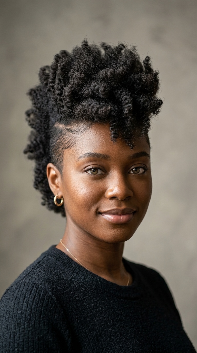 Fro-Hawk with Textured Volume