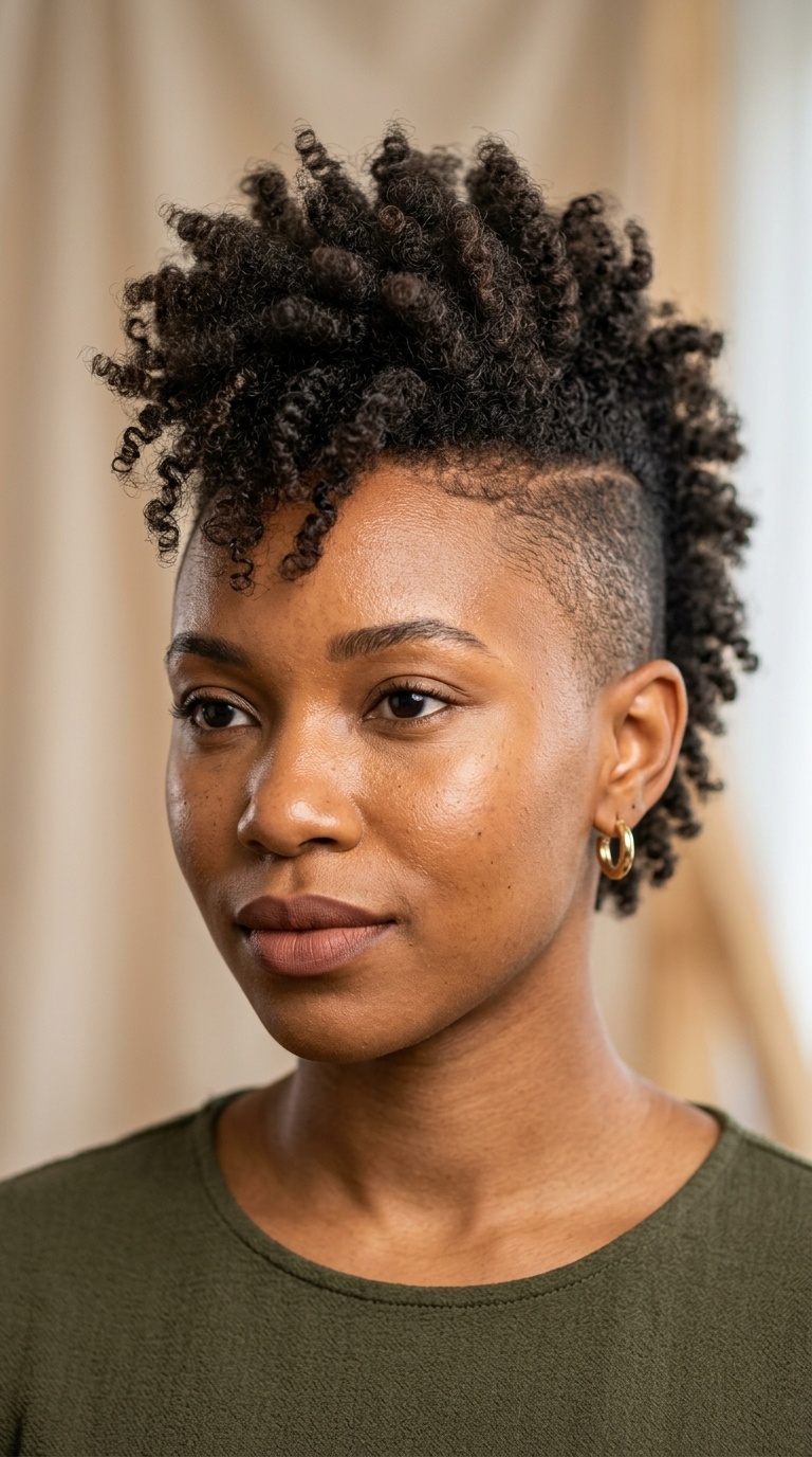 Frohawk with Shaved Sides