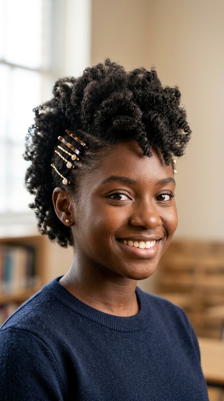 Frohawk with Side Pins