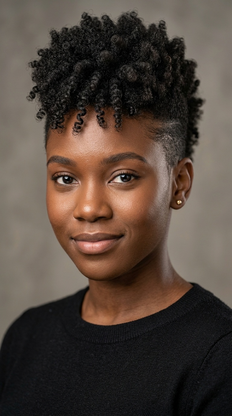 Frohawk with Tapered Sides