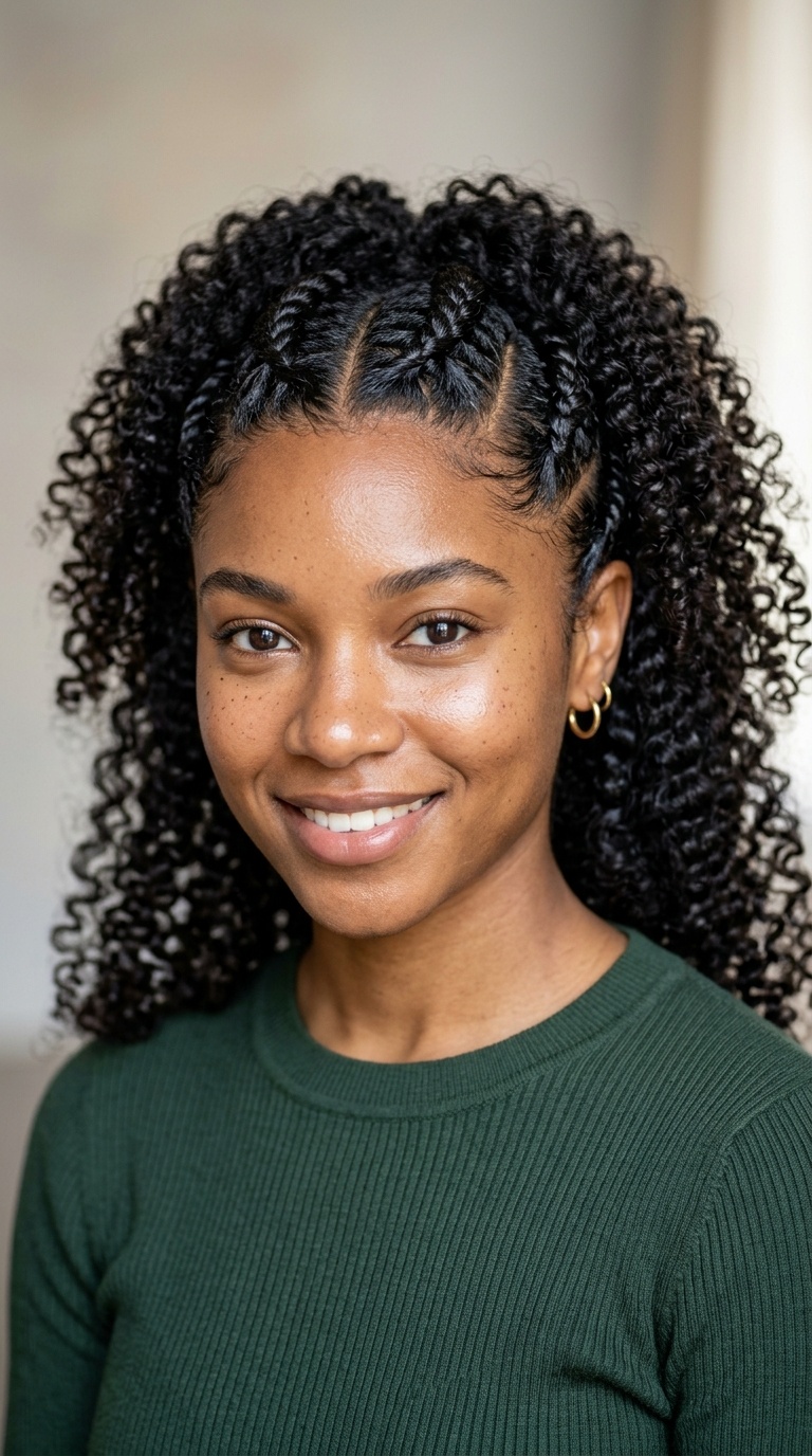 Front Flat Twists with Loose Back