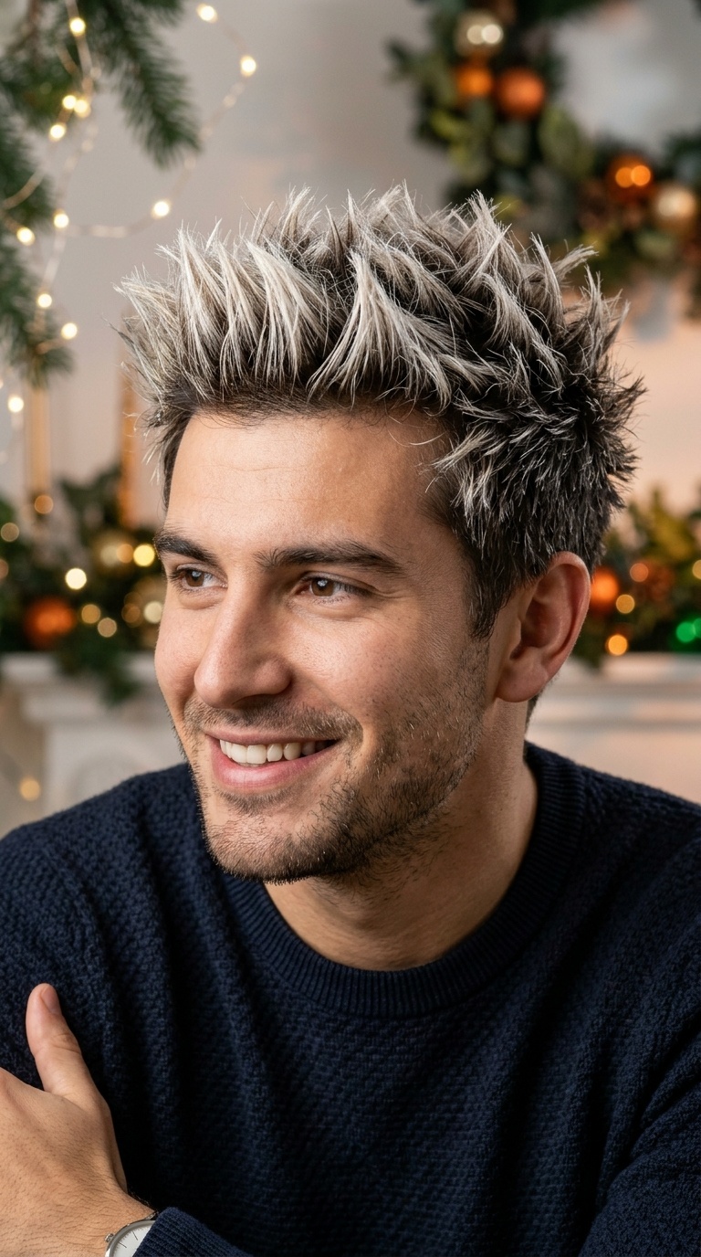 Frosted Tips and Spike Texture