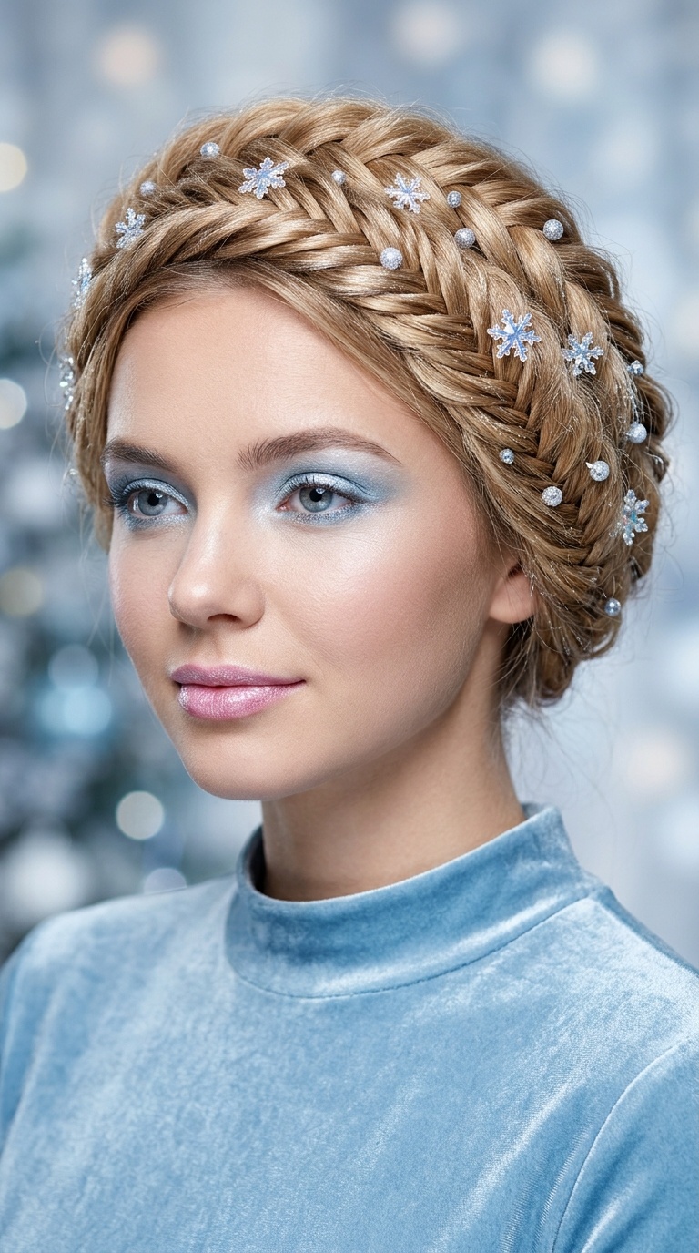 Frozen-Inspired Fishtail Halo
