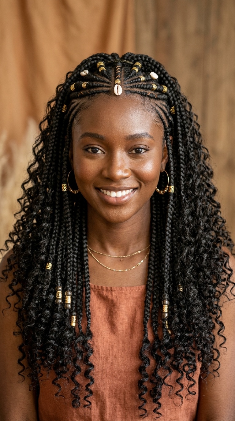 Fulani-Inspired Boho Braids