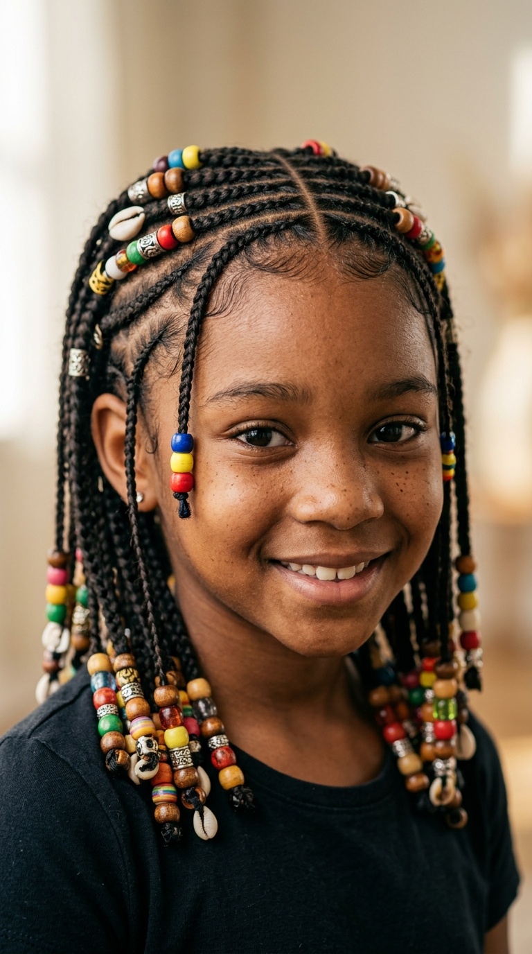 Fulani-Inspired Rows with Beads