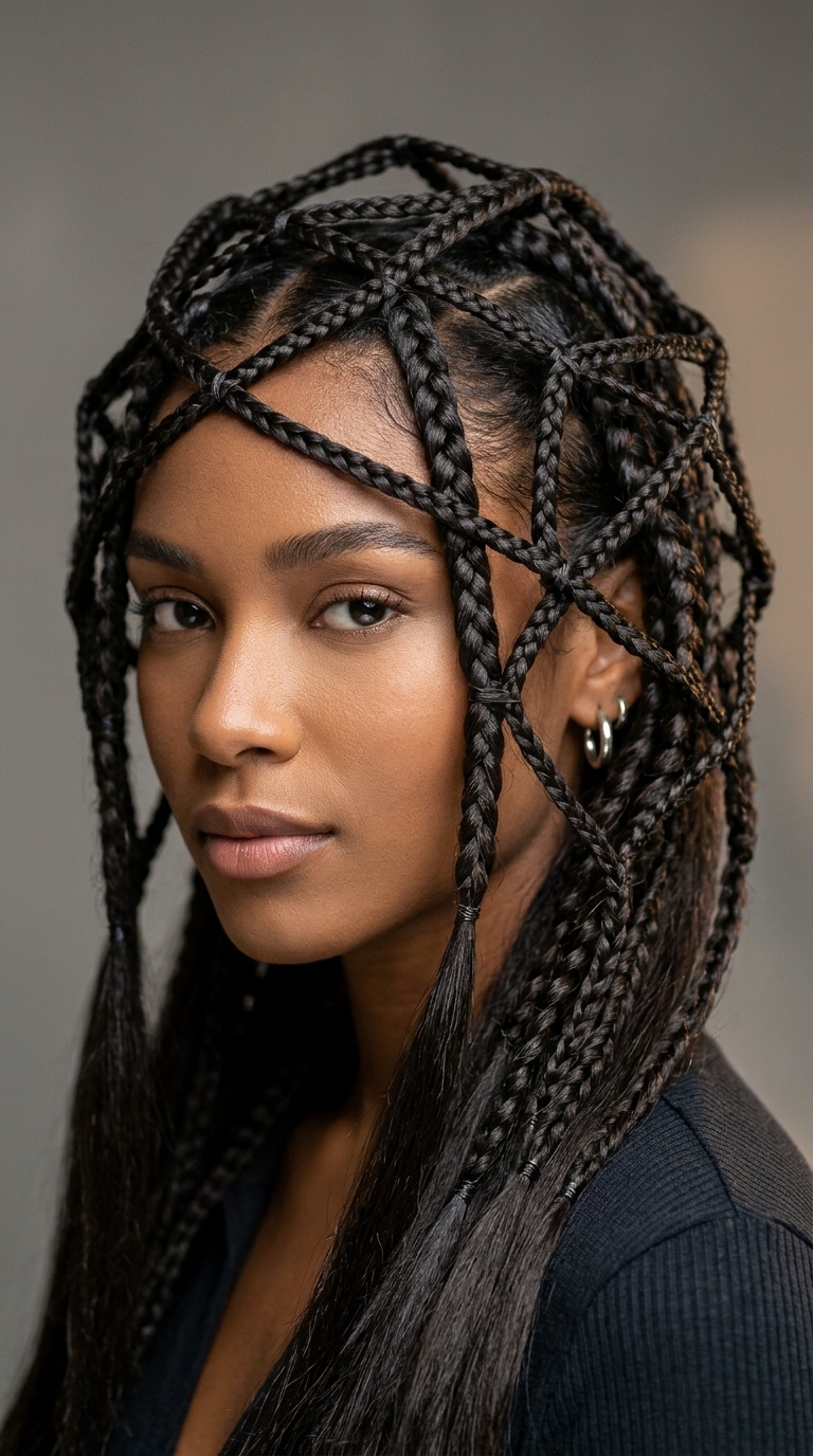 Geometric Cage Braids