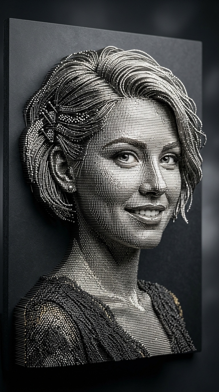 Geometric Pin Art