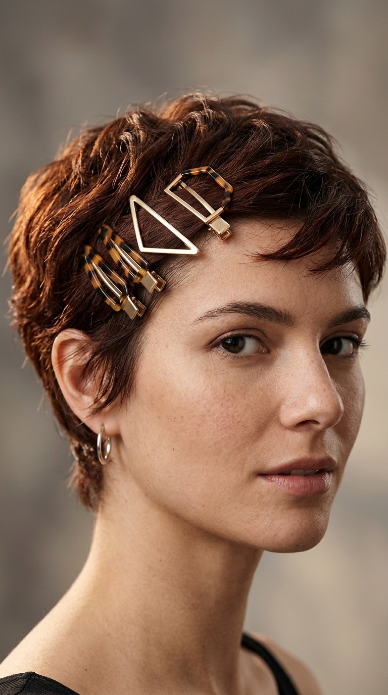 Geometric Snap Clips