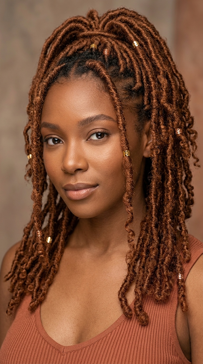 Ginger Goddess Locs